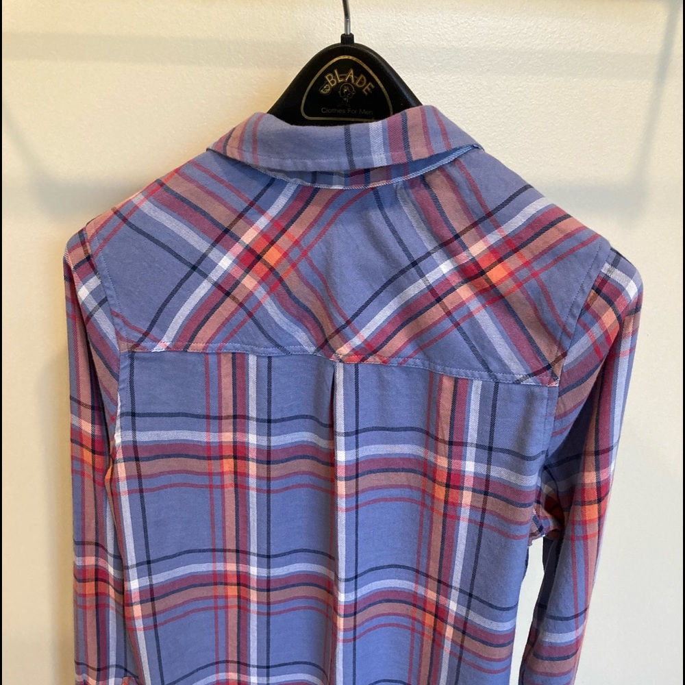 Lucky button up shirt. Brushed cotton feel.